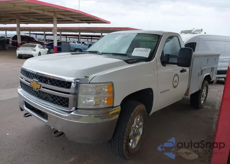 2012 Chevrolet Silverado 2500Hd Work Truck из США, поврежденный, VIN 1GC0CVCG0CF142086
